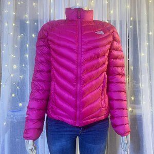 THE NORTH FACE SUMMIT SERIES 800 DOWN PINK JACKET - M